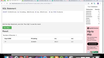 SQL - Part 6 - Aggregate Functions