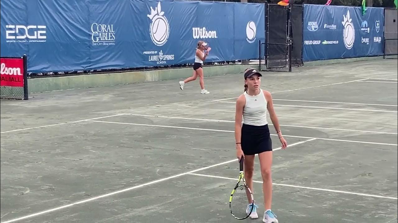 Kovackova Jr Orange Bowl G14s Final 2023 YouTube