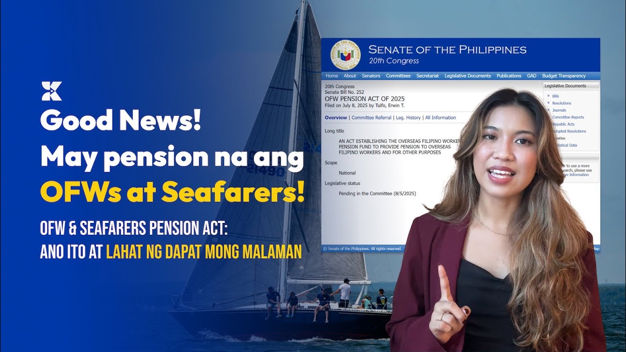 OFW & Seafarers Pension Act: Ano Ito at Lahat ng Dapat Mong Malaman