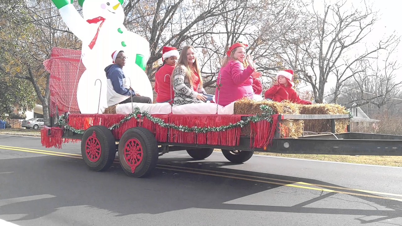 Troutman 2016 Christmas Parade YouTube