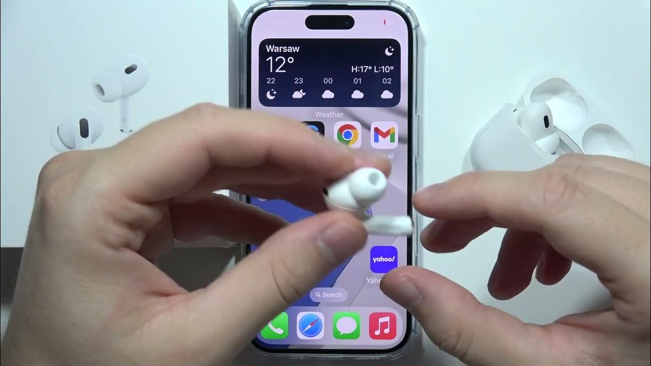 How To Answer A Phone Call With Airpods Pro AirPods Pro 2: How to Answer Phone Call - YouTube