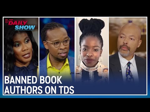 The banned book club: amanda gorman, ibram x. Kendi, nic stone & jerry craft | the daily show