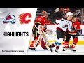 NHL Highlights | Avalanche @ Flames 11/19/19