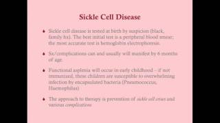 Sickle Cell Disease - CRASH! Medical Review Series