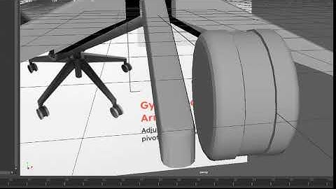 Modeling a ergo chair in Maya 2020