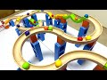 Marble run race ☆ TrixTrack wave slope original simple course
