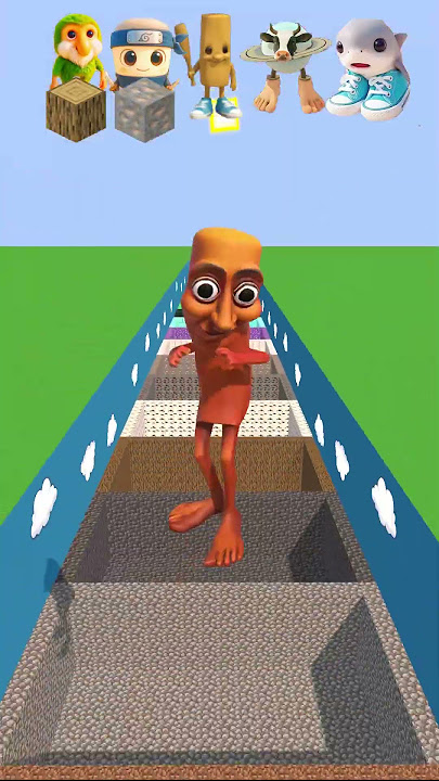 Los Tralaleritos Dicen Tralala Italian Brainrot Squid Game Longest Jump #minecraft #brainrot