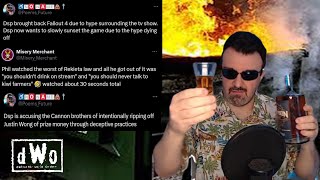 DSP Slanders Canon Bros - You shouldn't Drink On Stream - FalloutMania Over #dsp #trending #youtube