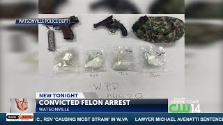 Three-time convicted felon arrested in Watsonville with nearly 200 grams of meth