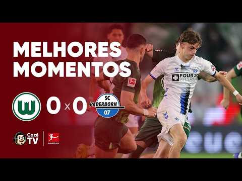 MELHORES MOMENTOS | WOLFSBURG 0 X 0 PADERBORN | PLAYOFF DE REBAIXAMENTO DA BUNDESLIGA (IDA)