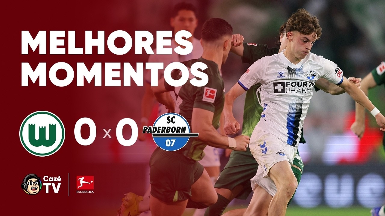 MELHORES MOMENTOS | WOLFSBURG 0 X 0 PADERBORN | PLAYOFF DE REBAIXAMENTO DA BUNDESLIGA (IDA)
