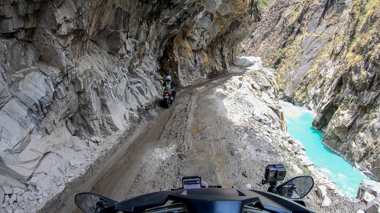 Unedited Footage of the Kailash Mansarovar Road from Dharchula to Budhi