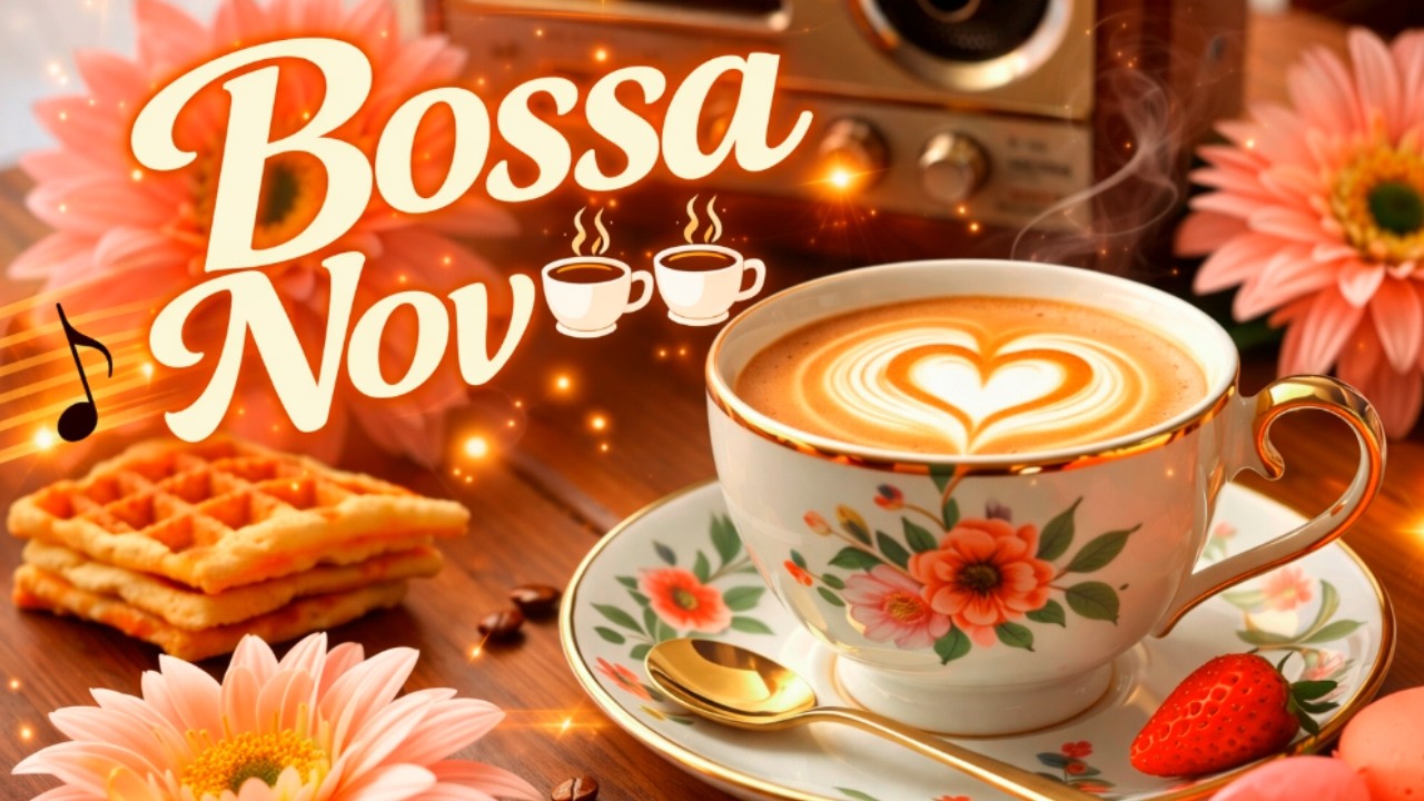 Bossa Nova Cafe Vibes ☕ Relaxing Jazz Music for Study, Work & Chill | Smooth Brazilian Lounge