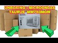 🟧 UNBOXING MICROONDAS TAURUS Ready White Grill / UNBOXING Taurus  MW750MGW / te muestro trucos