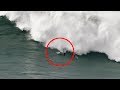Surfer experiences terrifying wipeout in nazare portugal
