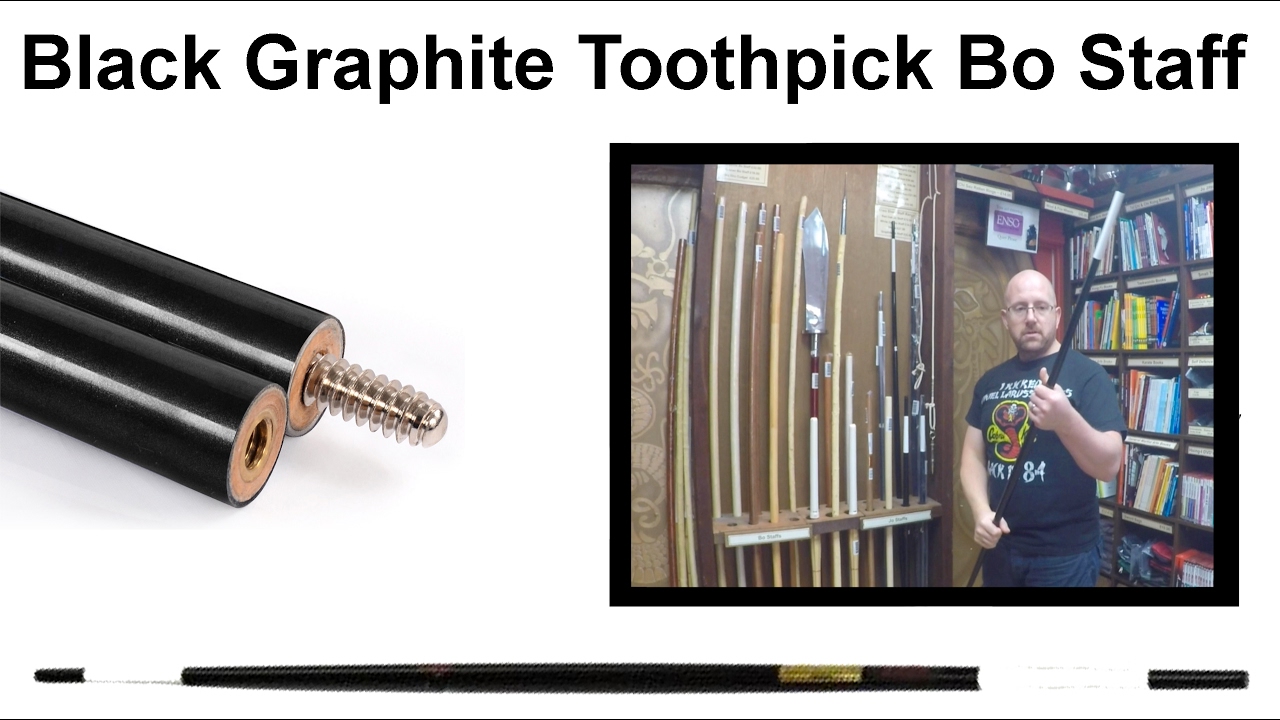 Black Graphite Bo Staff for sale options at Enso YouTube