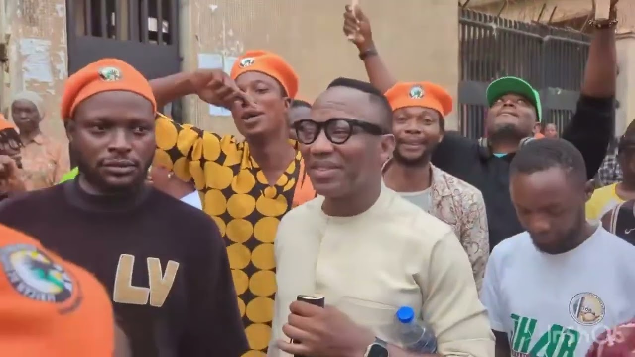 Sowore supporters protest outside Federal High Court