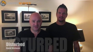 David Draiman et Dan Donegan de Disturbed sont sur Music Waves pour présenter leur "Evolution"