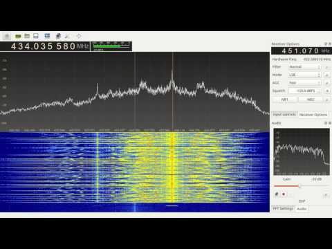 LoRa radio frames on Gqrx