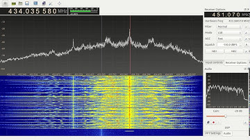 LoRa radio frames on Gqrx