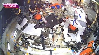 Artemis II crew board Orion capsule as they embark on trip around the Moon | AFP
