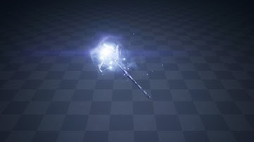 UE4 | Lightning Element VFX Pack - Lightning Wizard Staff [4K]
