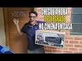 REFORMA DO CINEMA EM CASA COM NOVIDADES VLOG #1