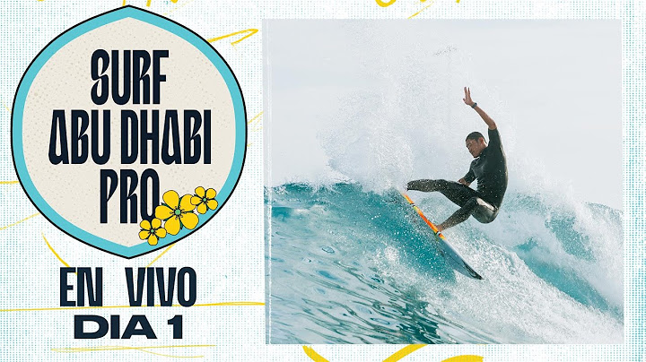 🔴 EN VIVO - Surf Abu Dhabi Pro 2025 - Dia 1