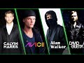 Alan Walker, Avicii, David Guetta, Calvin Harris Top Mix | Best Edm Songs