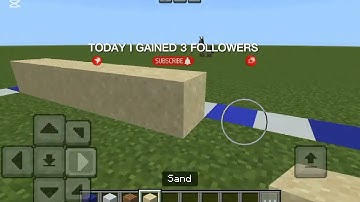 Day 2 of placing one block for every follower