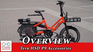 Tern HSD P9 Accessories Overview | Electric Bike Calgary, Alberta, Canada