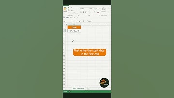 How to automatically write date in Excel tips and tricks 💯 #exceltips #tutorial #shortvideo #formula