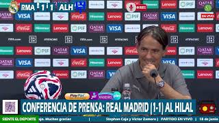Simone Inzaghi | Rueda de prensa | REAL MADRID VS AL HILAL
