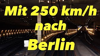 Führerstandsmitfahrt  mit 250 km/ nach Berlin (Hannover  Braunschweig  Stendal)