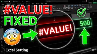 #VALUE! Error in Excel - What it means and how to Fix it