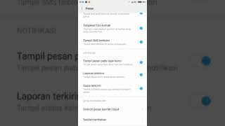 HP XIAOMI TIDAK BISA SMS ?? SETTING PUSAT PESAN XIAOMI #tipsringan #xiaomi screenshot 1