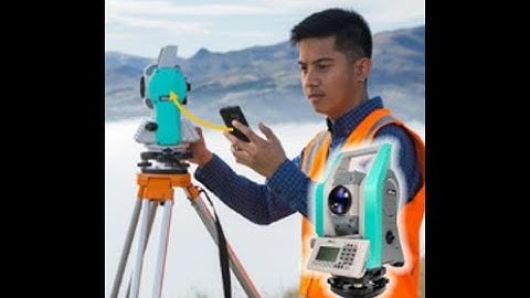 How to Data transfer from "Mobile to Nikon Total Station"(Uploading)