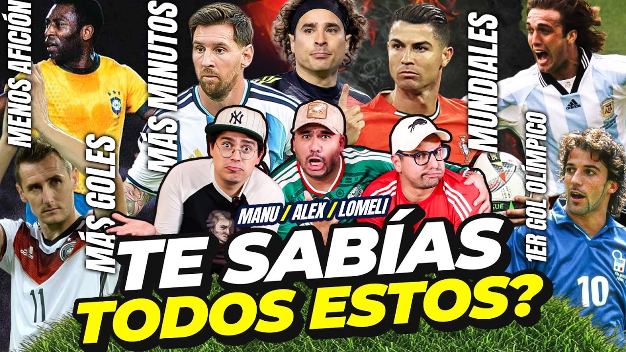 Los récords sorprendentes de la historia de las Copas del Mundo. Messi tiene varios 