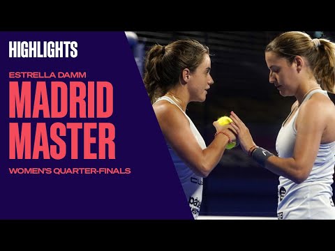 Quarter Finals highlights Josemaría/Sánchez Vs Virseda/Las Heras Estrella Damm Comunidad de Madrid