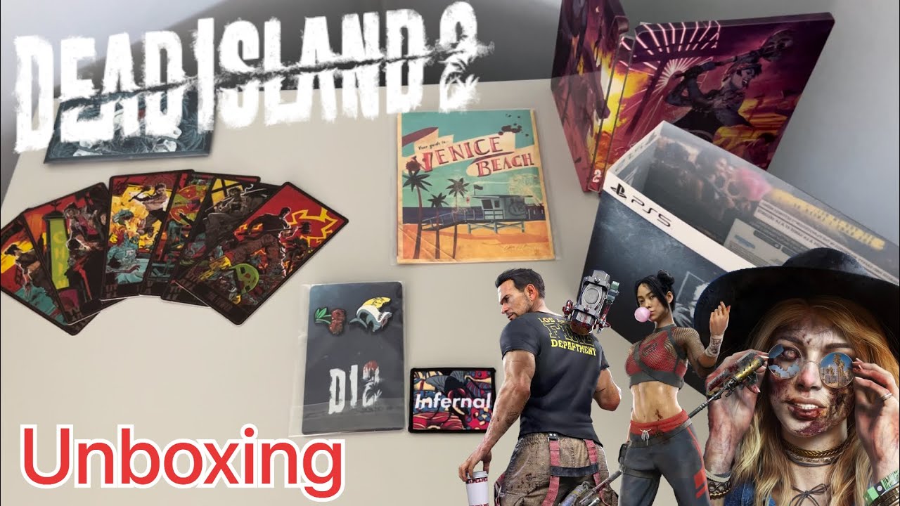 Dead Island 2 HELLA Edition for PS5 Unboxing by The Tribal Chief YouTube