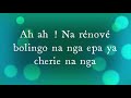 Fally Ipupa Mon Amour lyrics