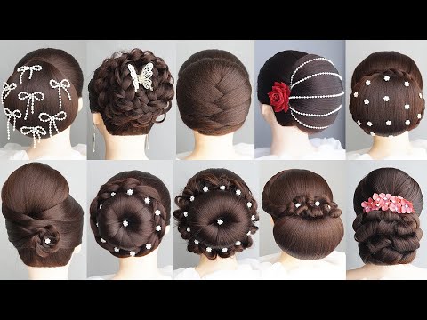 TOP 10 Simple and Elegant Bun Hairstyles for Wedding Guest & Party | Classic & Modern Updo Ideas