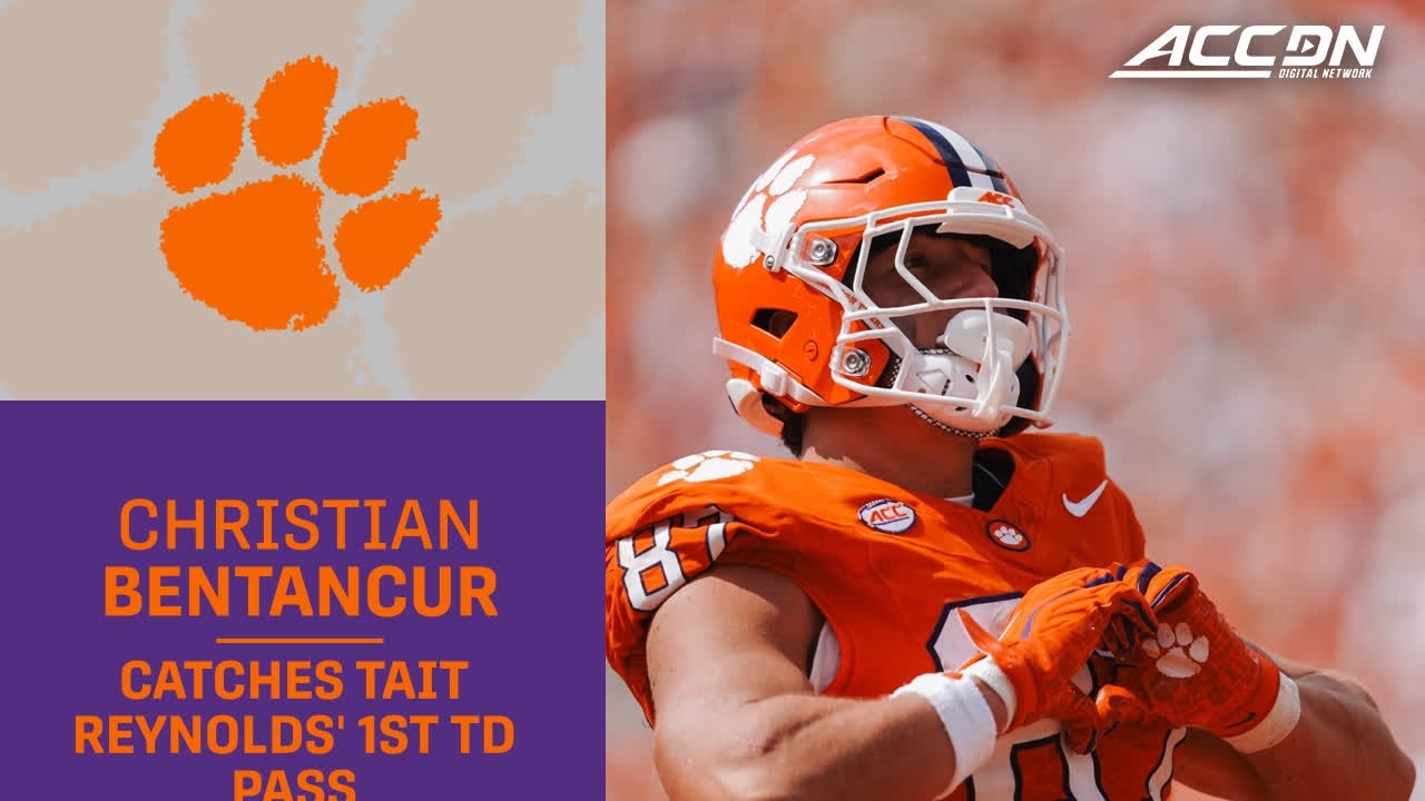Clemson QB Tait Reynolds Hits Christian Bentancur For 1st Career Touchdown Toss