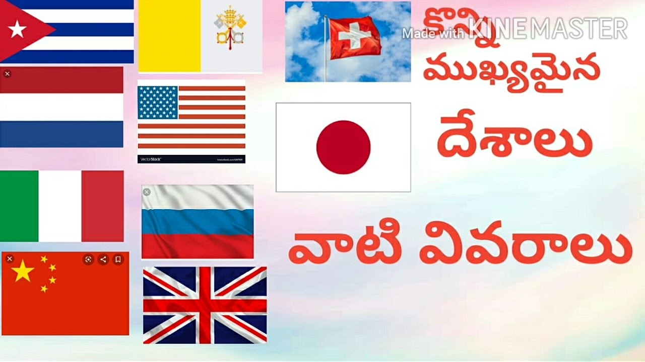 Some of the most important countries in the world YouTube