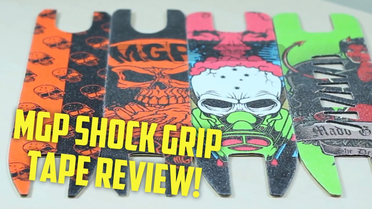 MGP Madd Gear Shock Grip Tape Skates.co.uk Review YouTube