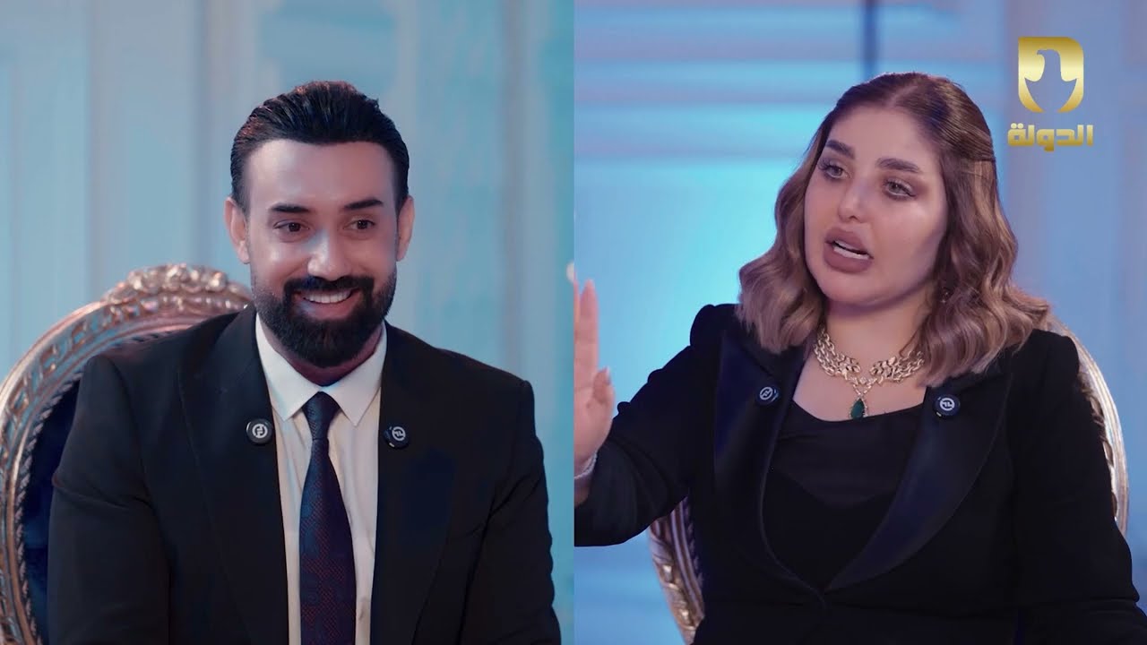 حجي ثكيل مع حيدر خالد والمحامية قمر السامرائي