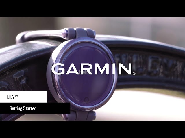 Getting started with Garmin Lily™