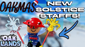 NEW OAKMAS STAFFS! 2025 (OAKLANDS)