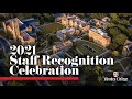 Rhodes College 2021 Staff Awards