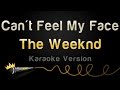 The Weeknd - Can't Feel My Face (Karaoke Version)